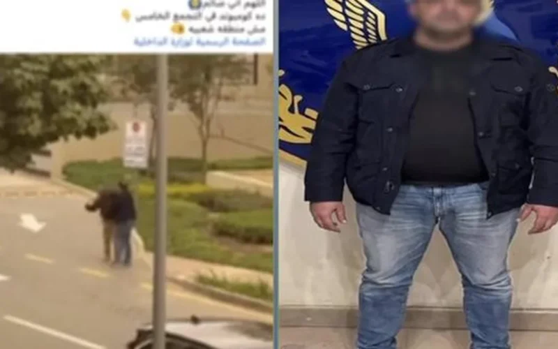 شاهد توثيق اعتداء صاحب مصنع على فرد أمن في كمبوند بالقاهرة الجديدة